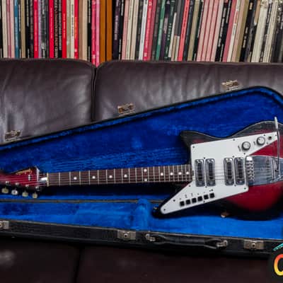 Galanti Grand Prix V4 1964 Italian red sunburst -VIDEO- image 1