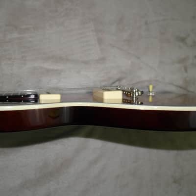 Michael Kelly Patriot Special P90 Pickups Set Neck Tobacco Burst Finish Grover Tuners Hardshell Case image 10