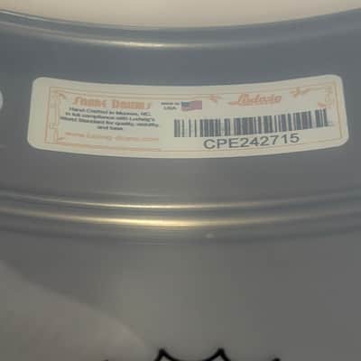 LUDWIG LB416BT-B 14X5 BLACK BEAUTY SNARE DRUM BRASS TRIM B STOCK image 7