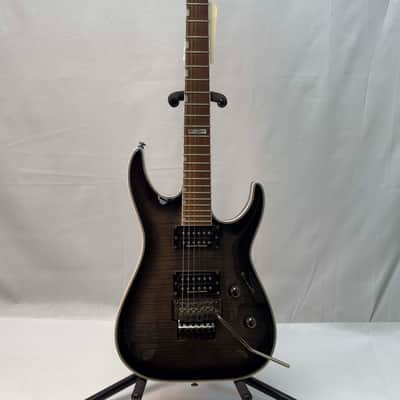 ESP LTD MH-401 B FM Electric Guitar 2015 - 2017 - See Thru Black Sunburst image 3