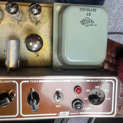 Vintage 1963 Vox AC30/6 Normal with Original JMI Egg Footswitch and Flight Case image 21