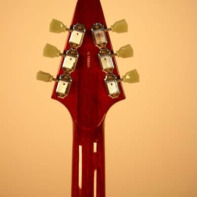 Discontinued Rare GrassRoots mini flying V - See-through red image 10