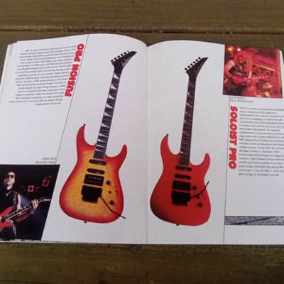 Vintage 1990 - 1991 Charvel, Charvette, Jackson Full Color Catalog! Rare, Original Case Candy, Paperwork! image 12