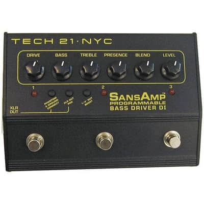 ベース SANS AMP Bass D DI Programmable Amazon.com: Tech 21 PBDR SansAmp Programmable Bass Driver DI