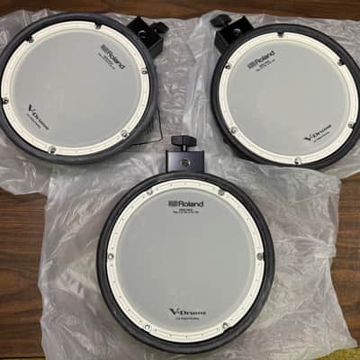 Roland PDX-8 Dual Trigger Mesh Head V-Drum Pad 3 Pack - I3K7261 - NOB TD-17 OEM