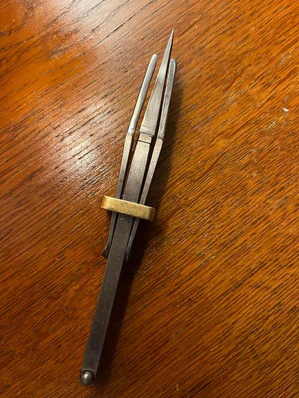 Kunibert Michel Fassonschneider /Shaper for oboe d amore 2000 circa - Steel image 1