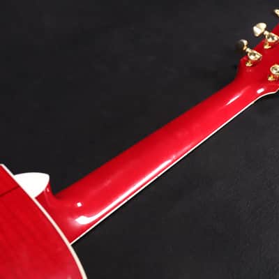 Taylor 614ce Grand Auditorium Cutaway Electric with Case LIMITED Red USED 114 image 5