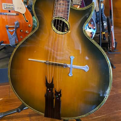 Custom Lord of the Rings  Acoustic Guitar "My Precious" image 2