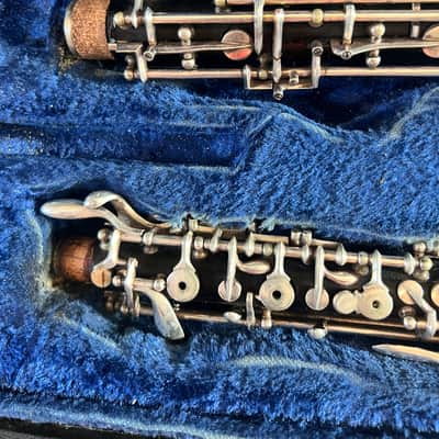 Larilee brand wood Oboe with case. Made in France image 2