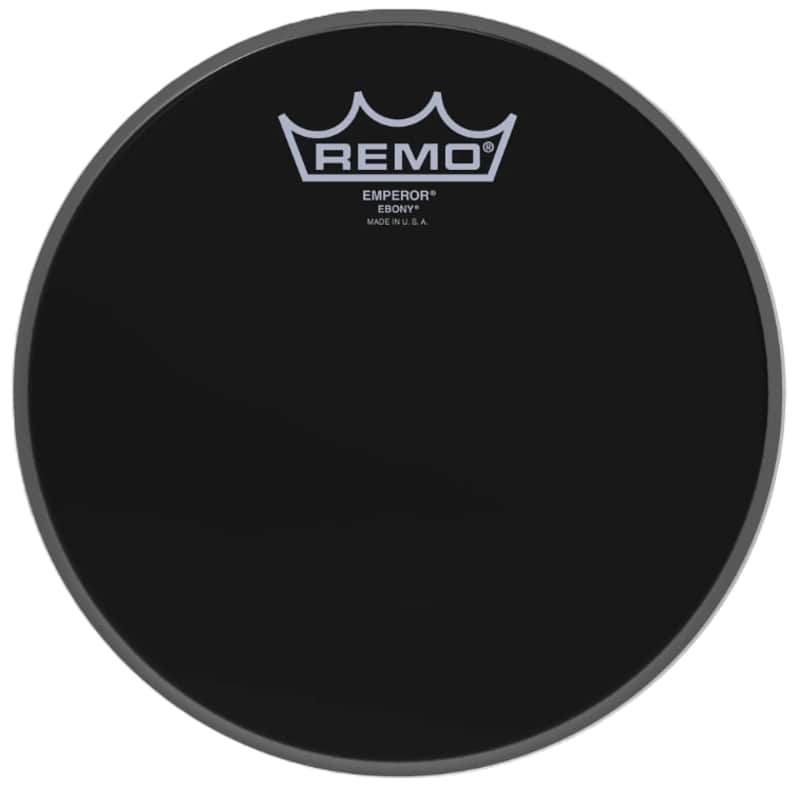 Remo 8" Emperor Ebony Drum Head image 1