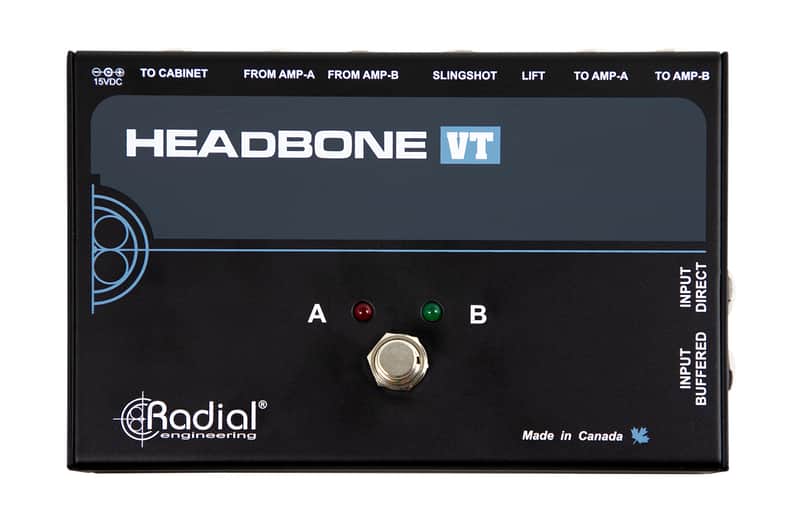 Radial Tonebone Headbone VT Tube Amp Switcher image 1