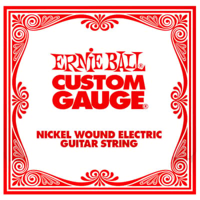 Ernie Ball Nickel Wound Electric Guitar Single String .052