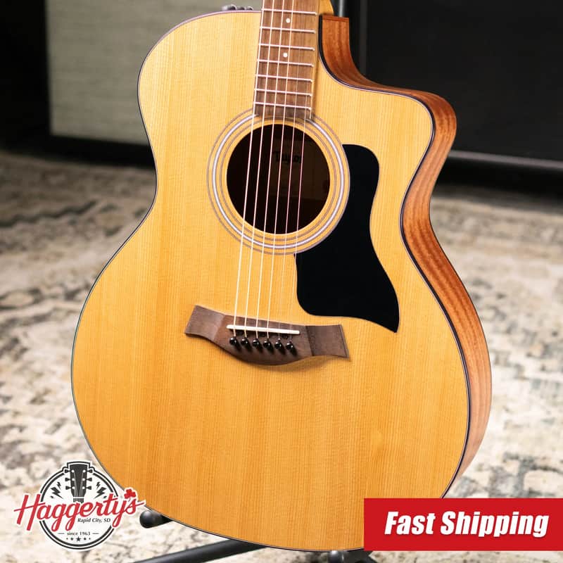 Taylor 114ce Grand Auditorium Acoustic/Electric Guitar - Sapele with Gig Bag image 1