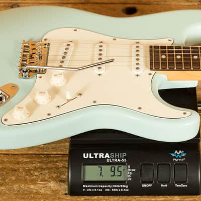 Suhr Classic S Antique SSS Sonic Blue Rosewood image 8