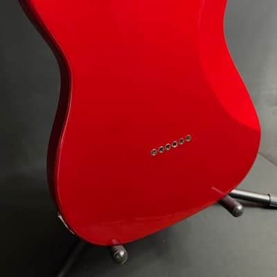 G&L Tribute ASAT Classic Bluesboy Electric Guitar Candy Apple Red Finish image 11