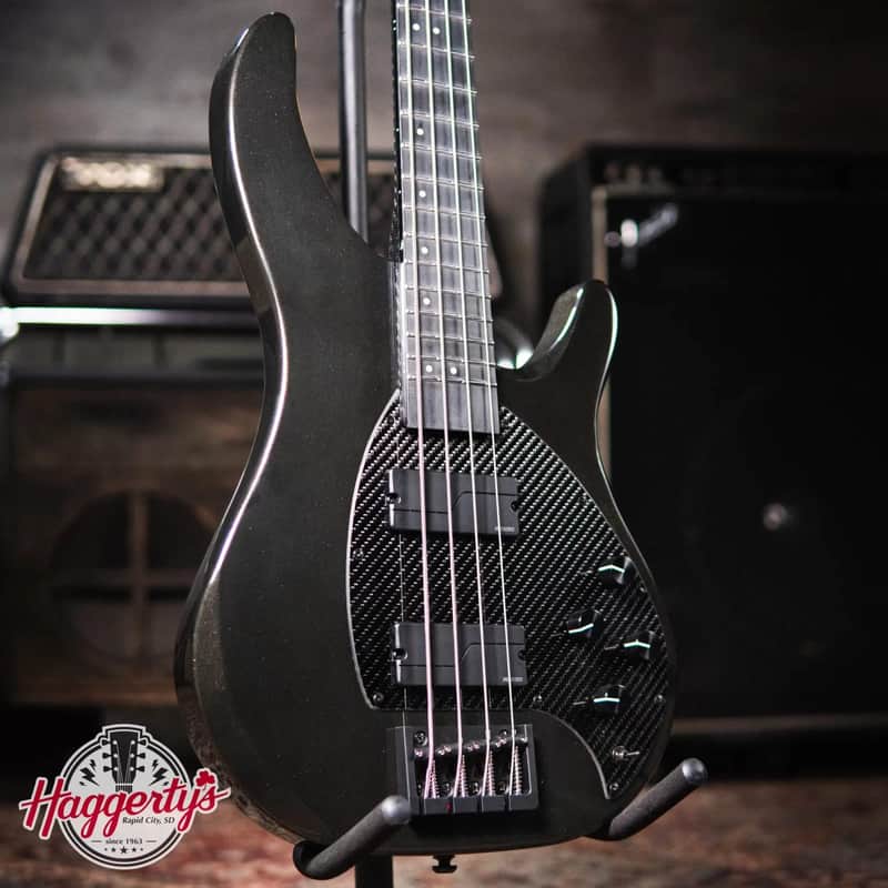 KLOS Apollo Pro Fishman Electric Bass - Black with Gig Bag image 1
