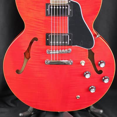 2024 Epiphone ES-335 IG Semi-Hollow Electric Guitar Cherry 7lbs 14oz w/GIGBAG image 1