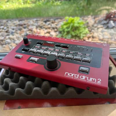 Nord Drum 2 6-Channel Modeling Percussion Synthesizer 2014 - 2016 - Red image 4
