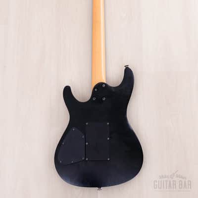 2001 Ibanez Prestige S Series S470 HSH Satin Black w/ Floyd Rose image 3