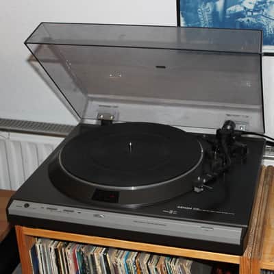 Denon DP-30L Plattenspieler Turntable Vinyl Direct Drive Record Player Automatic Dunkelgrau Schwarz image 1