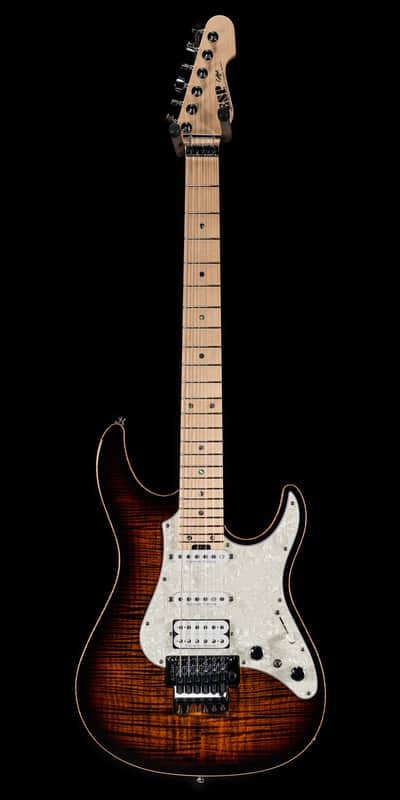 ESP Original Series Snapper CTM-24 FR - Tiger Eye Sunburst image 1