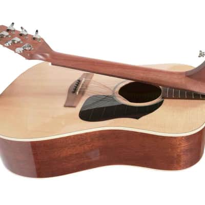 Voyage Air - Songwriter Series: VAD-04 - Dreadnought Travel Guitar with Backpack Case image 5