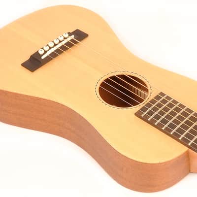 SX Trav 1 Travel Guitar Portable Acoustic w/ Spruce Top image 4