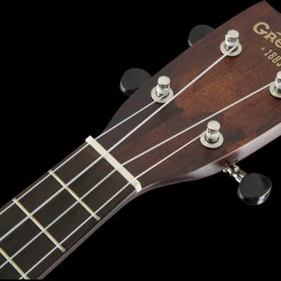 Gretsch G9110 Concert Standard Ukulele with Gig Bag, Vintage Mahogany Stain image 4
