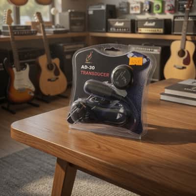 Adeline AD-30 Transducer Pickup - New in Package - Acoustic Guitar / Ukulele / Violin AD-30 image 2