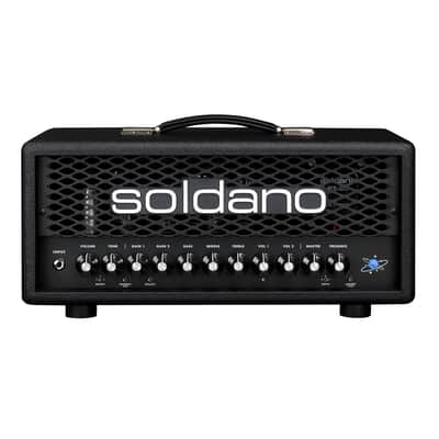 Soldano ASTRO-20 3-Channel 20-Watt Guitar Amp Head - Black image 2