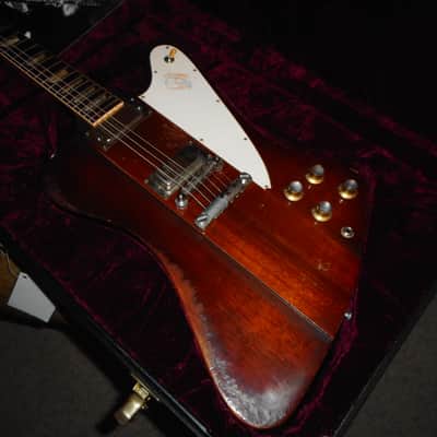 Gibson Custom Shop Johnny Winter Signature 1963 Firebird V Tom Murphy Aged Vintage Sunburst 2008 image 10