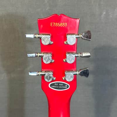 Greco EG500 1978 - MIJ - Cherry Sunburst image 7