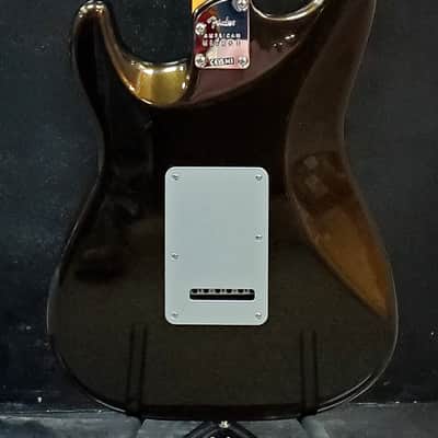 Fender American Ultra II Stratocaster HSS with Ebony Fretboard - Texas Tea w/FREE Pro Set Up image 9