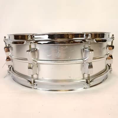 Ludwig 5x14"Acrolite Snare Drum#540802 11/7/67 Aluminum Shell#404 8-Lug Chicago image 6