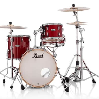 Pearl Professional Series 3 Piece Shell Pack - 20" Bass Drum SEQUOIA RED image 3