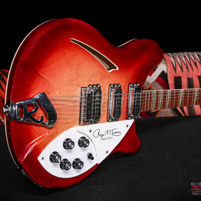 Rickenbacker 370 12 RM 1989 - Fireglo image 4