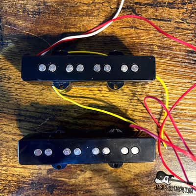 Squier Jazz Bass Pickup Set (2010s - Black) image 2