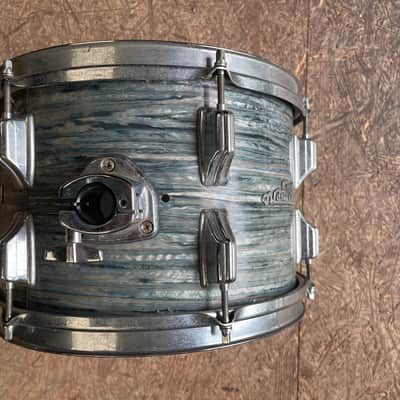 Rogers PowerTone 1969- 12x8 tom - Blue oyster image 2