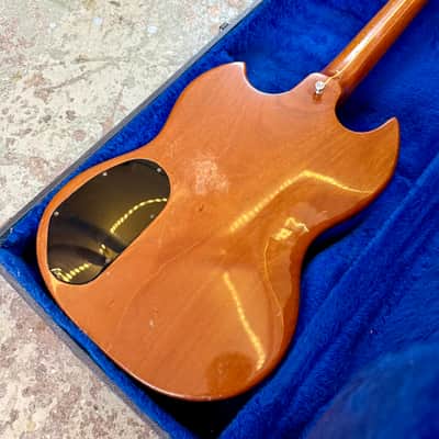 Guild JS-II Jet Star SG Bass 1970’s - Mahogany original vintage USA image 12
