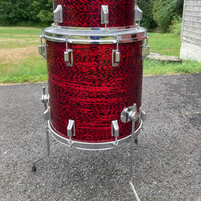 Rogers mid 60's Holiday Headliner Red Onyx image 19