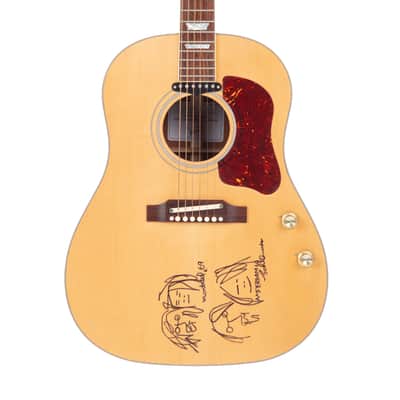 2010 Gibson 70th Anniversary John Lennon J160E Museum Model Acoustic Guitar, 1262XXXX image 4