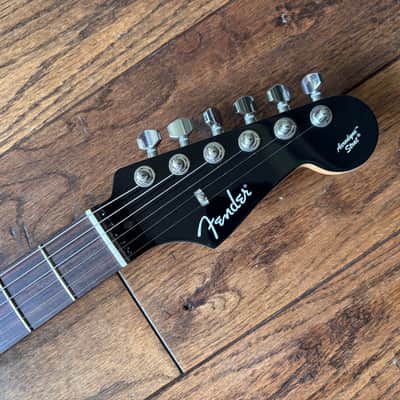 2018 Fender AST Aerodyne Stratocaster Black w/ Mirror Guard MIJ Japan image 9