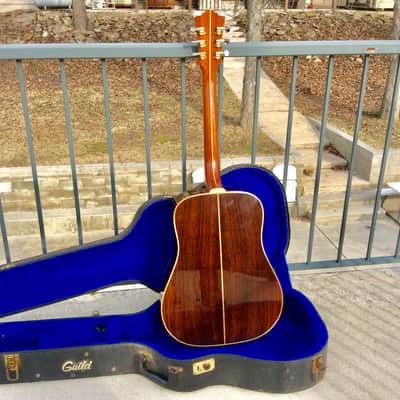 Guild D70 1981 Rare Bird 1 of 280 One Owner Highly Figured Rosewood image 17