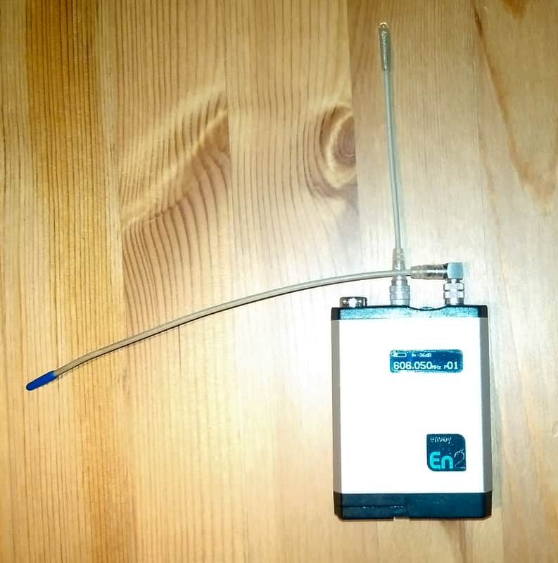 Envoy EN2 DX Bodypack True Diversity Receiver 606-646 MHz Range for UK & Europe image 1