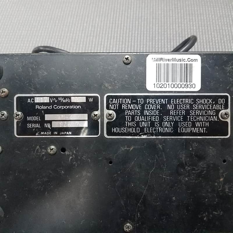 Boss KM-4 4-Channel Instrument Mixer Vintage Made in Japan | Reverb