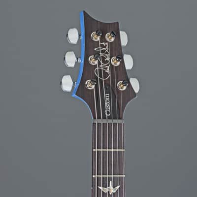 PRS Custom 24 Piezo CC Mahi Blue #0343727 - Custom Electric Guitar image 4