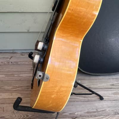 National Hollow Jazz Guitar Model 1120 mid 1950s - Natural Gloss image 12