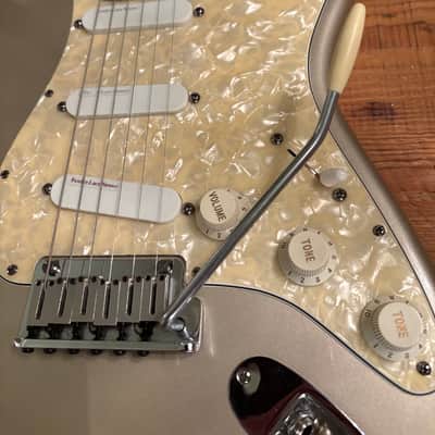 Fender Rare Fender Strat Plus Dx Lace Sensors TBX LSR Schallers 1998 - Shoreline Gold image 2