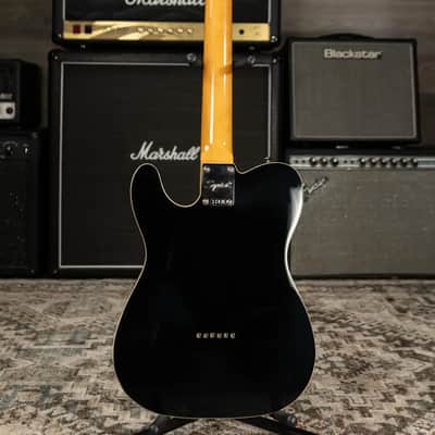 Squier Classic Vibe Baritone Custom Telecaster Electric Guitar - Black image 9