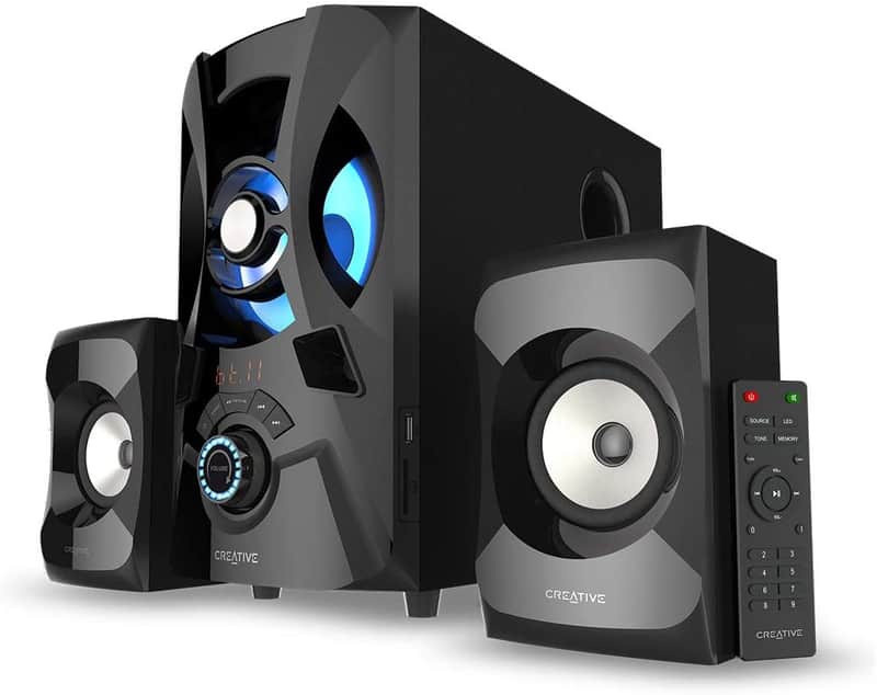 Creative Labs - 51MF0490AA002 - SBS E2900 2.1 Powerful BT Speaker System - Black image 1